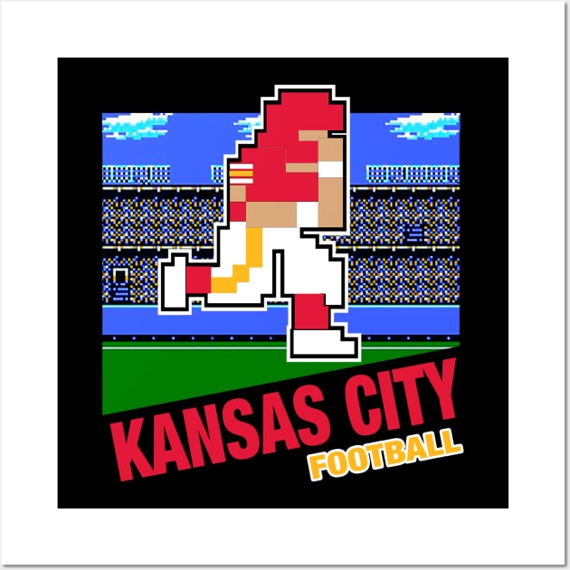 Kansas City Football Wall Art by MulletHappens